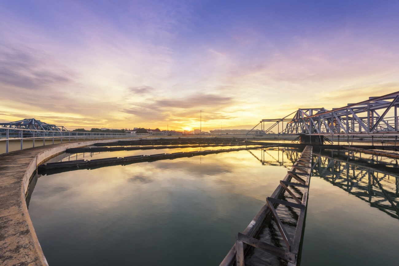 Water treatment works