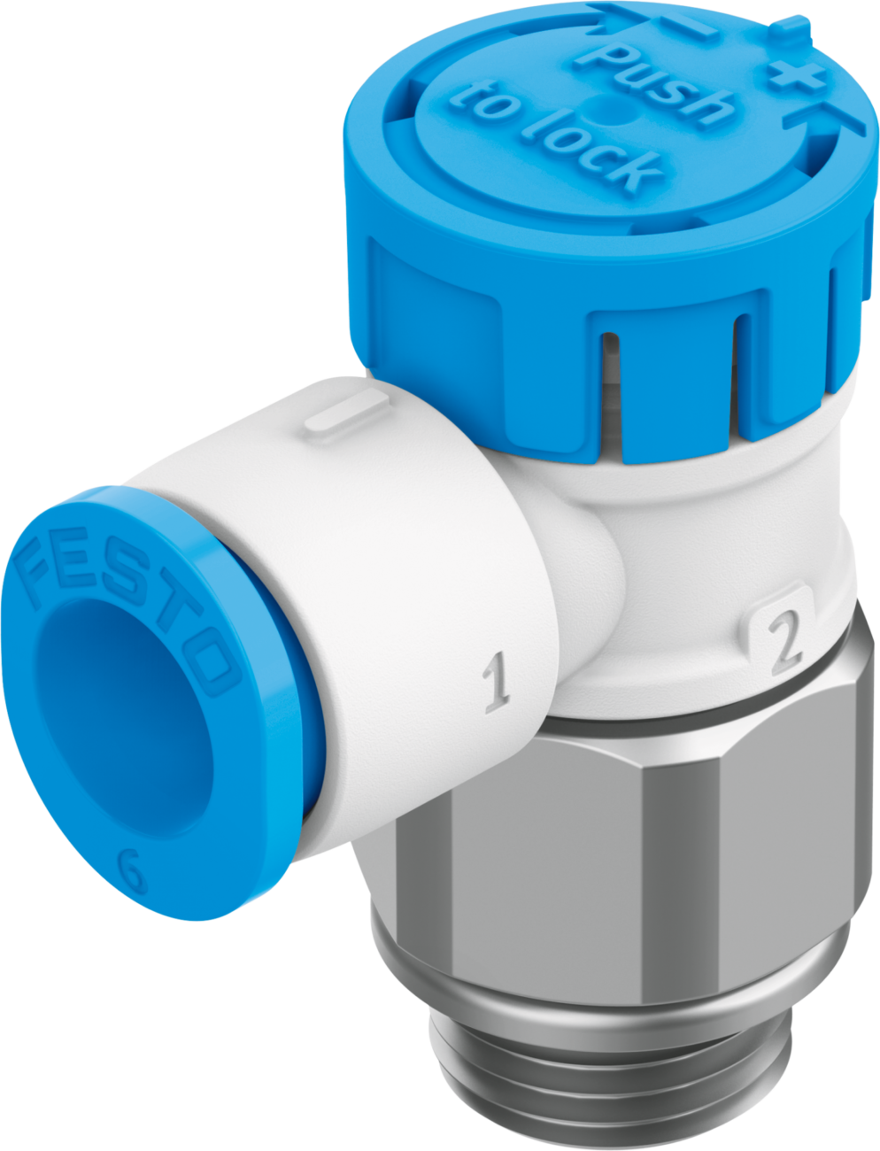 festo one-way flow control valve vfoe