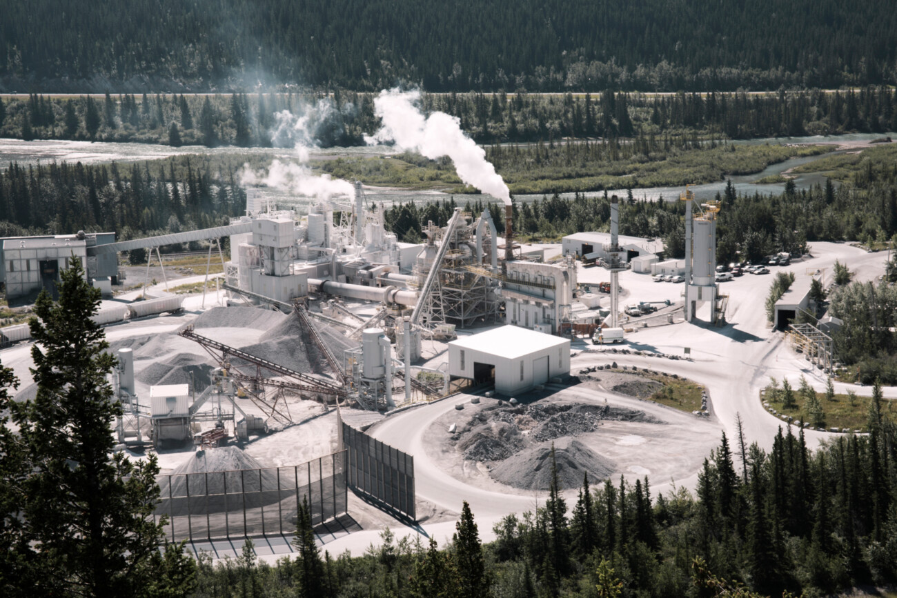 harsh environment of a large cement plant