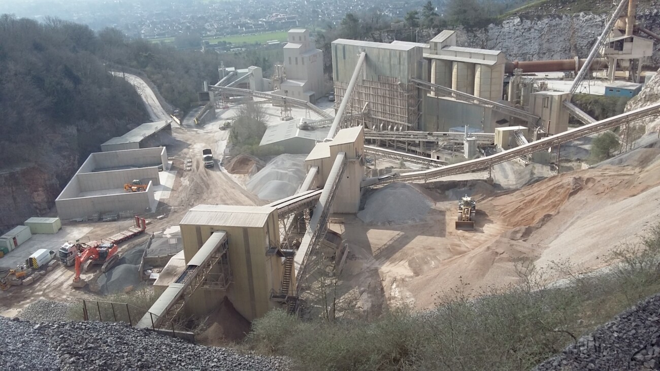 heavy industry quarry where bearings are installed and face many issues including contamination