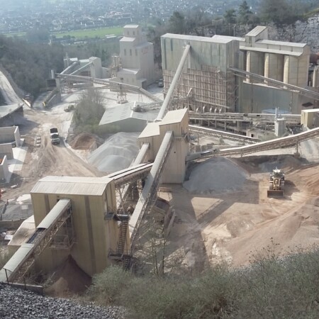 heavy industry quarry where bearings are installed and face many issues including contamination