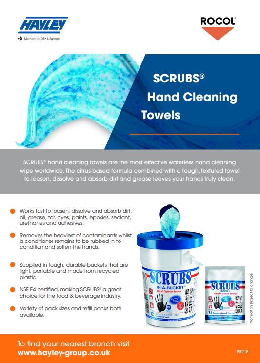 scrubs product bulletin